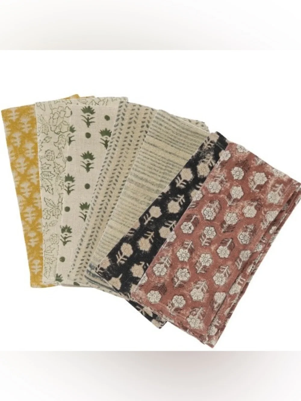 New🌟Terrain -Ripple Leaf Multicolored -Napkins